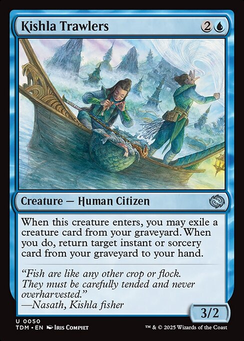Kishla Trawlers (50) [Tarkir: Dragonstorm]