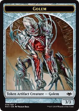 Golem Token (18) [Modern Horizons]