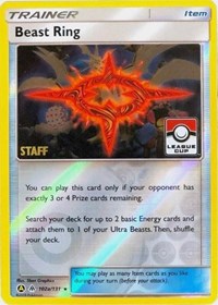 Beast Ring - 102a/131 (League Cup) [Staff] (102a/131) [League and Championship Cards]