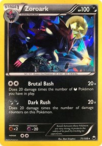 Zoroark - 71/108 (Cracked Ice Holo) (071/108) [Deck Exclusives]