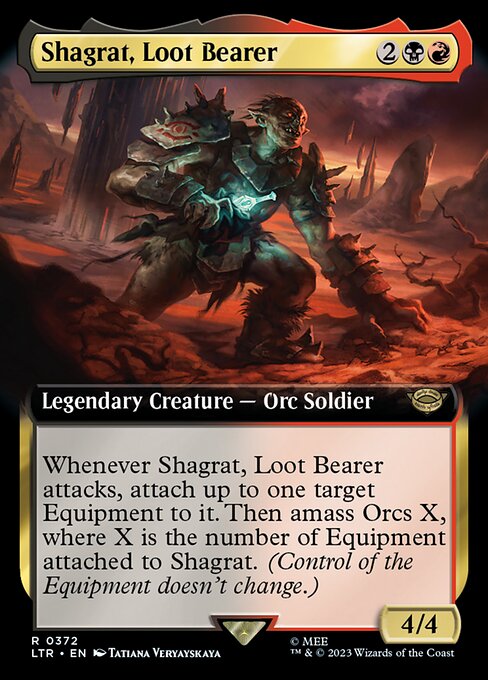 Shagrat, Loot Bearer (372) [The Lord of the Rings: Tales of Middle-earth] [Extended Art]