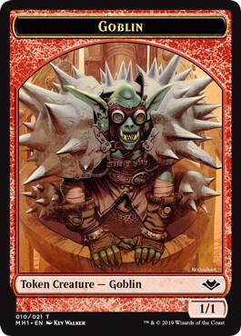 Goblin // Elephant Double-Sided Token (10 // 12) [Modern Horizons]