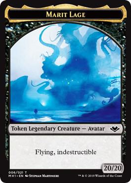 Marit Lage // Spirit Double-Sided Token (6 // 16) [Modern Horizons]