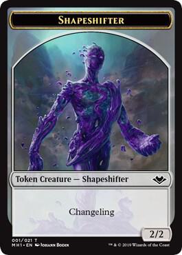 Shapeshifter // Squirrel Double-Sided Token (1 // 15) [Modern Horizons]