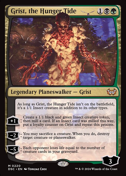 Grist, the Hunger Tide (220) [Duskmourn: House of Horror Commander]