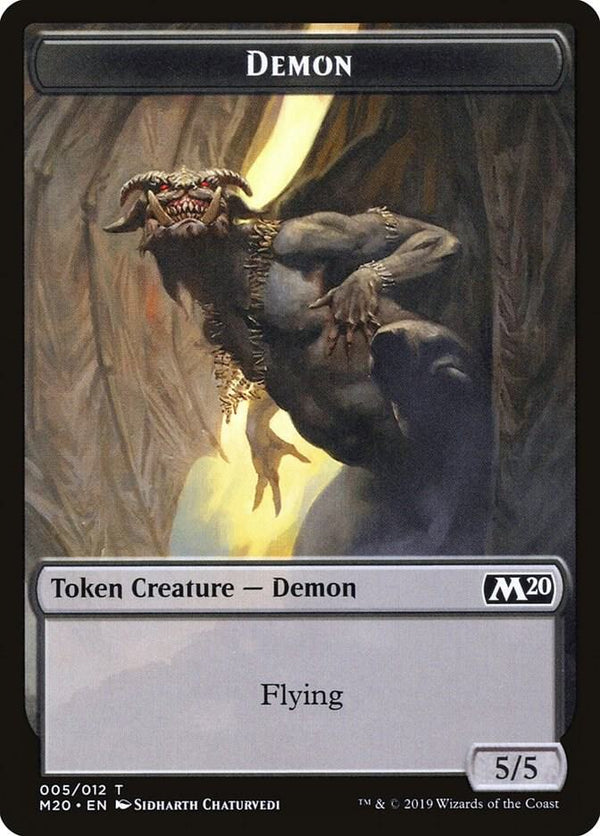 Demon Token (5) [Core Set 2020]