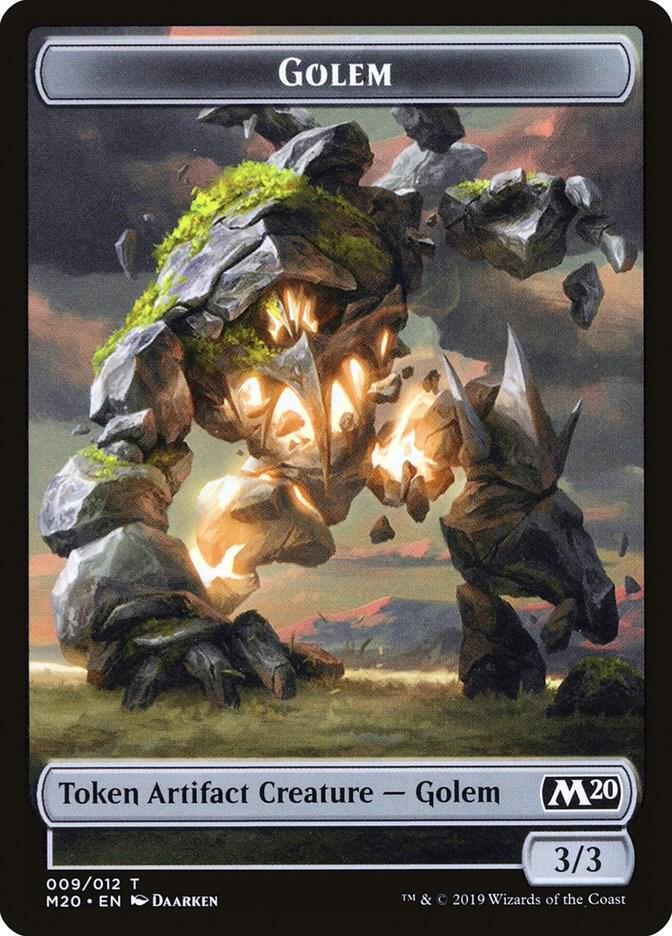 Golem Token (9) [Core Set 2020]