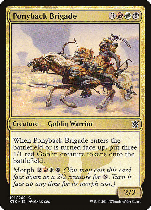 Ponyback Brigade (191) [Khans of Tarkir]