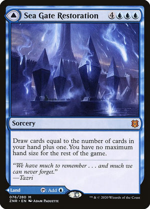 Sea Gate Restoration // Sea Gate, Reborn (76) [Zendikar Rising]