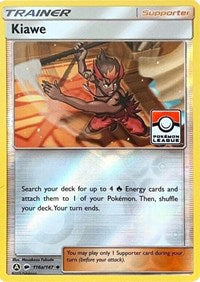 Kiawe - 116a/147 (Pokemon League) (116a/147) [League and Championship Cards]