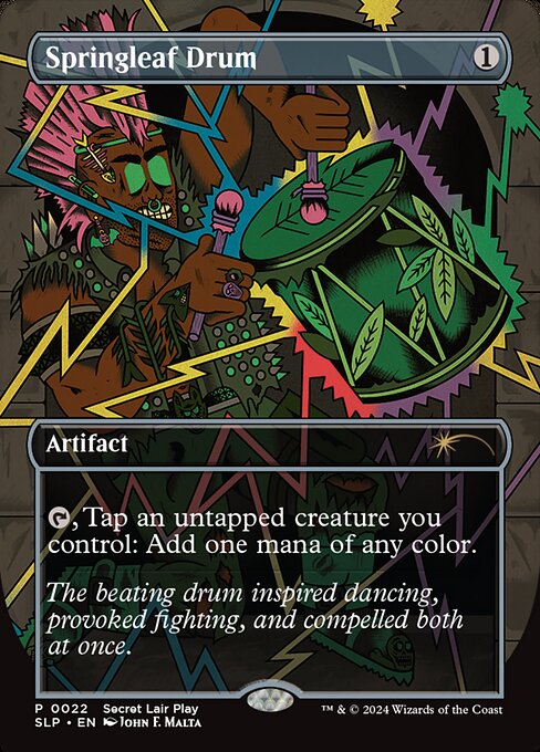 Springleaf Drum (22) [Secret Lair Showdown]