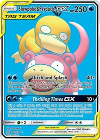 Slowpoke & Psyduck GX (Full Art) (217/236) [SM Unified Minds]