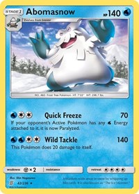Abomasnow (42/236) [SM Unified Minds]