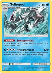 Golisopod (51/236) [SM Unified Minds]