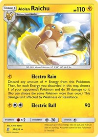 Alolan Raichu (57/236) [SM Unified Minds]