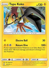 Tapu Koko (69/236) [SM Unified Minds]