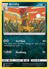 Scrafty (138/236) [SM Unified Minds]
