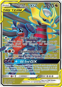 Garchomp & Giratina GX (Full Art) (228/236) [SM Unified Minds]