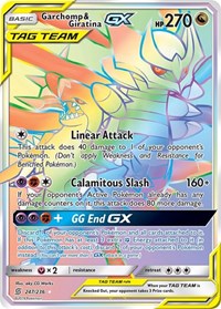 Garchomp & Giratina GX (Secret) (247/236) [SM Unified Minds]