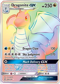 Dragonite GX (Secret) (248/236) [SM Unified Minds]