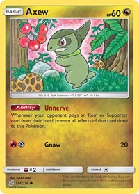 Axew (154/236) [SM Unified Minds]