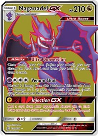 Naganadel GX (Full Art) (230/236) [SM Unified Minds]
