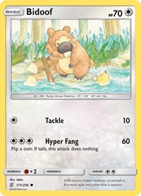 Bidoof (171/236) [SM Unified Minds]