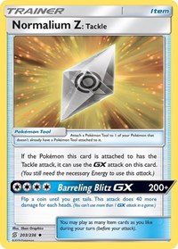 Normalium Z: Tackle (203/236) [SM Unified Minds]