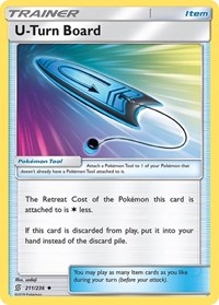 U-Turn Board (211/236) [SM Unified Minds]