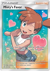 Misty's Favor (Full Art) (235/236) [SM Unified Minds]