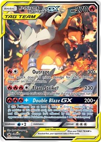 Reshiram & Charizard GX - SM201 (SM201) [SM Promos]
