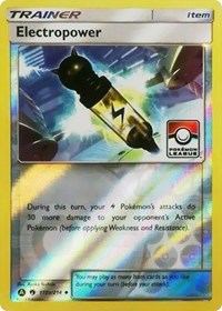 Electropower - 172a/214 (Pokemon League) (172a/214) [League and Championship Cards]