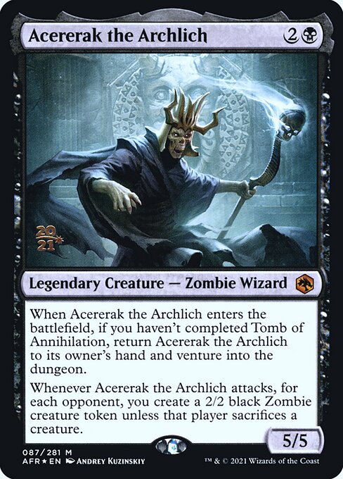 Acererak the Archlich (87s) [Adventures in the Forgotten Realms Promos]