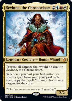 Sevinne, the Chronoclasm (Commander 2019) (49) [Oversize Cards]