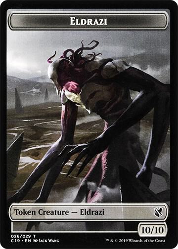 Eldrazi // Egg Double-Sided Token (26 // 16) [Commander 2019]