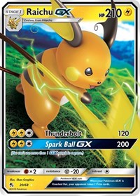Raichu GX (20/68) [Hidden Fates]