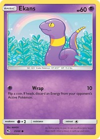 Ekans (25) (25/68) [Hidden Fates]