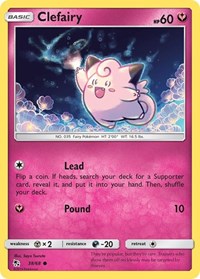 Clefairy (38) (38/68) [Hidden Fates]