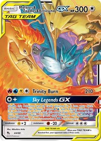 Moltres & Zapdos & Articuno GX (44/68) [Hidden Fates]