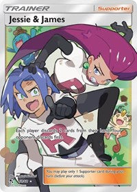 Jessie & James (Full Art) (68/68) [Hidden Fates]
