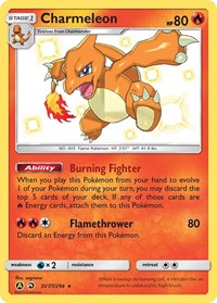 Charmeleon (SV7/SV94) [Hidden Fates Shiny Vault]
