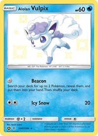 Alolan Vulpix (SV8/SV94) [Hidden Fates Shiny Vault]