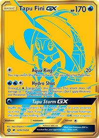 Tapu Fini GX (SV92/SV94) [Hidden Fates Shiny Vault]