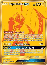 Tapu Koko GX (SV93/SV94) [Hidden Fates Shiny Vault]