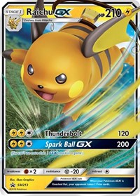 Raichu GX - SM213 (SM213) [SM Promos]