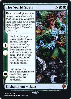 The World Spell (189s) [Dominaria United Promos]