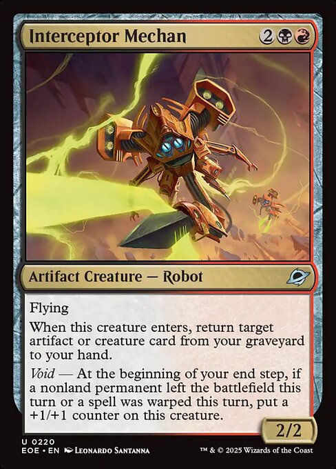Interceptor Mechan (220) [Edge of Eternities]
