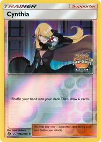 Cynthia - 119a/156 (Regional Championships) (119a/156) [League and Championship Cards]