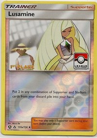 Lusamine - 153a/156 (League Challenge) [1st Place] (153a/156) [League and Championship Cards]