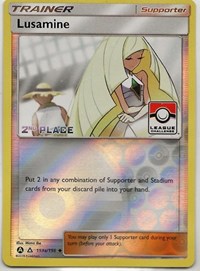 Lusamine - 153a/156 (League Challenge) [2nd Place] (153a/156) [League and Championship Cards]